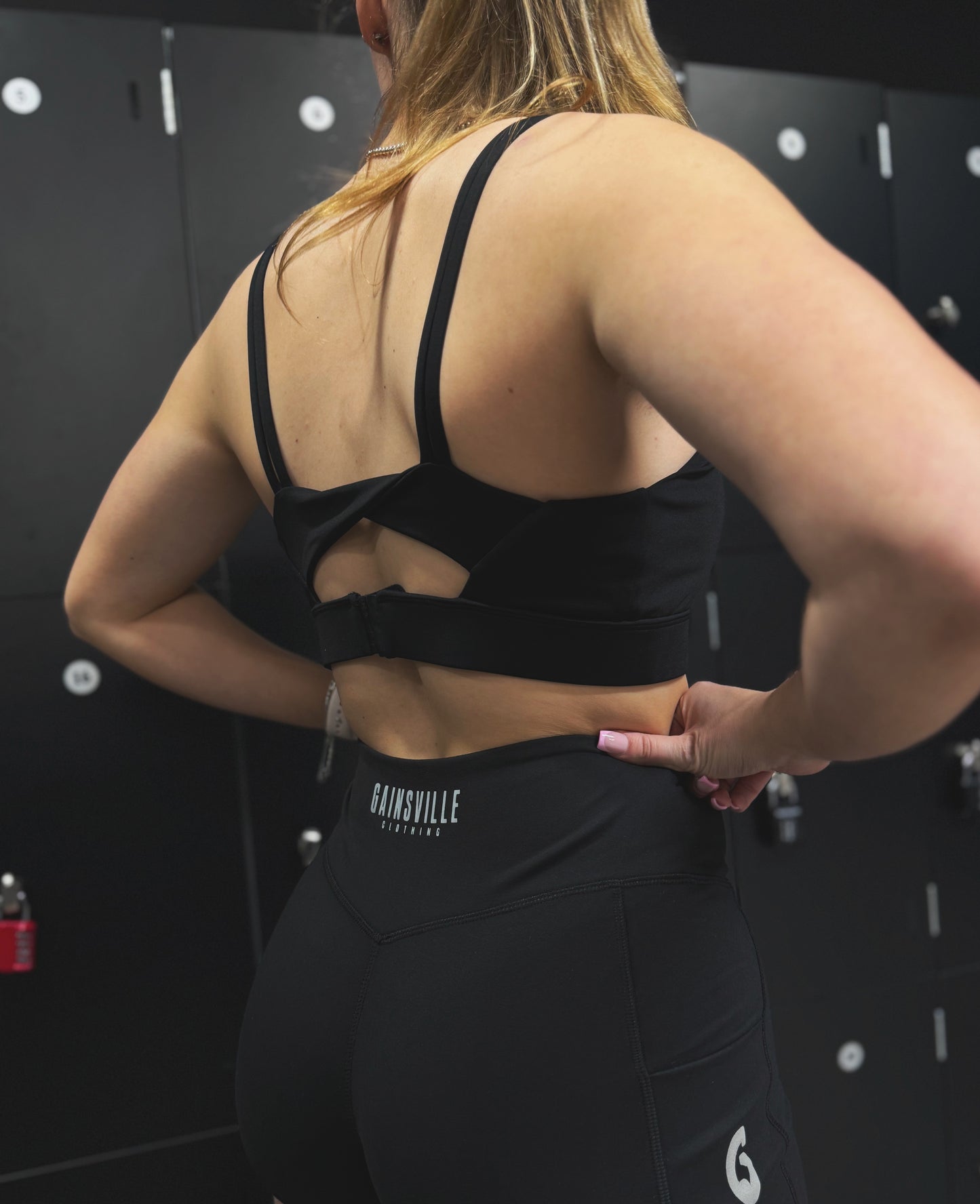 Gainsville Cross-Back Impact Workout Bra