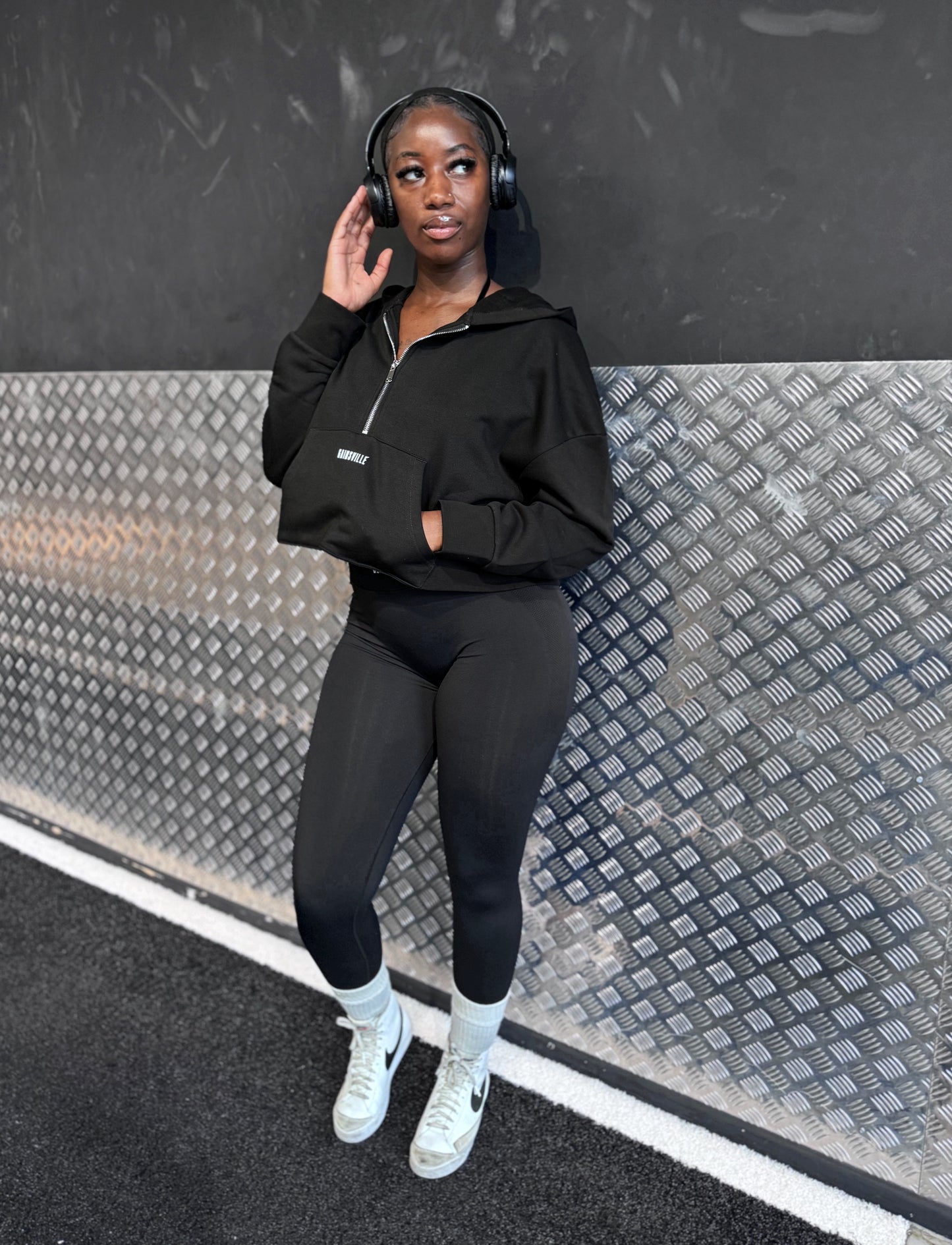 Gainsville 1/2 zip Women's Hoodie